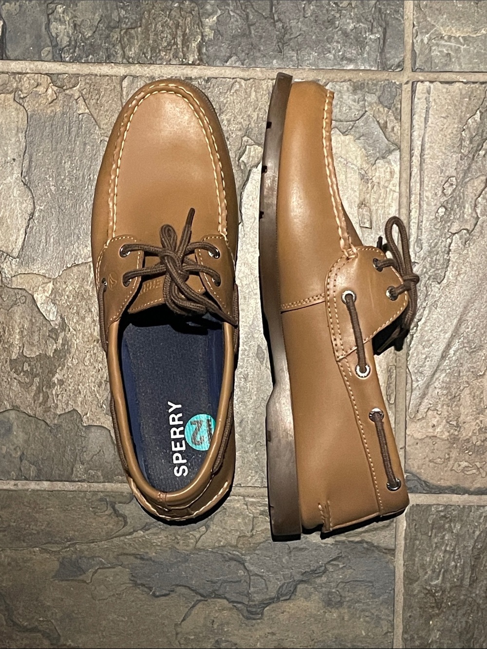 Sperry Men's Authentic Original™ 2-Eye Boat Shoes sz 12